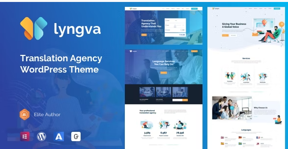 Lyngva - Translation Agency WordPress