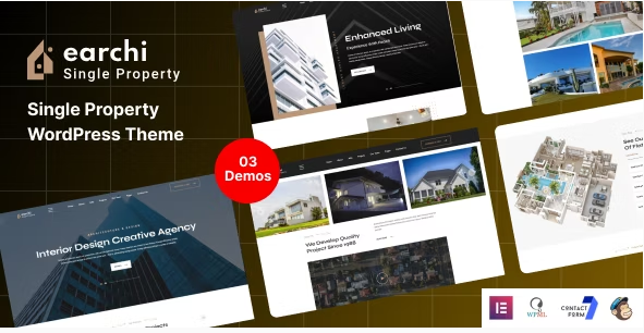 Product Image - Earchi – Real Estate & Single Property WordPress Theme