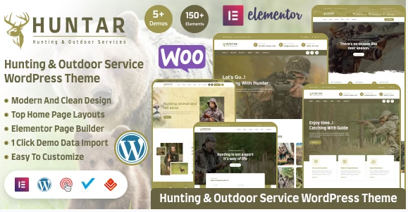 Huntar - Hunting & Outdoor WordPress Theme