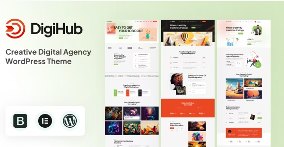 Digihub - Digital Agency WordPress Theme