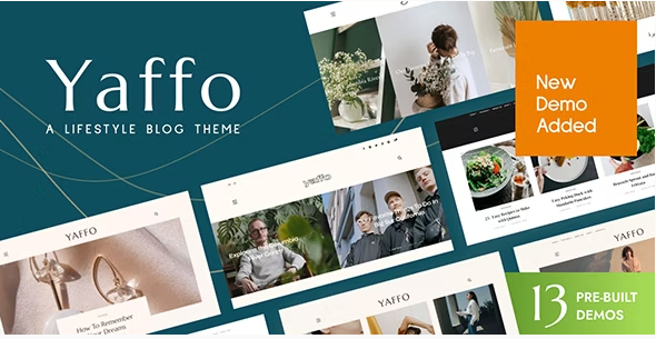 Product Image - Yaffo – A Lifestyle Personal Blog WordPress Theme 1.4.42