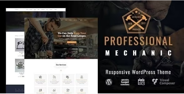 Mechanic | Auto Repair WordPress Theme