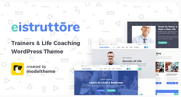 Eistruttore - Speaker and Life Coach WordPress Theme