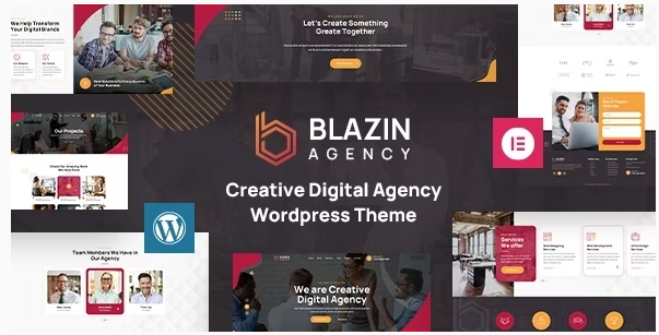 Product Image - Blazin Agency | Creative WordPress Theme