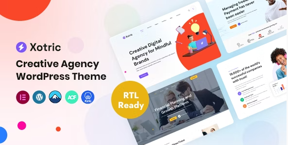 Product Image - Xotric – Creative Agency WordPress Theme + RTL
