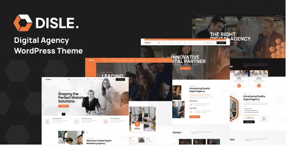 Disle - Digital Agency WordPress Theme
