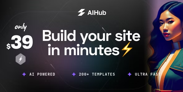 AIHub – AI Powered Startup & Technology WordPress Theme — WordPress Theme by ThemeForest