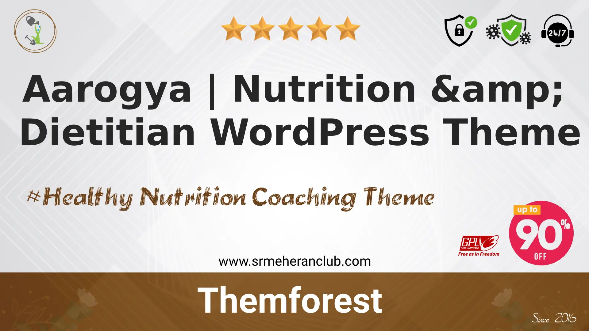 Aarogya | Nutrition & Dietitian WordPress Theme