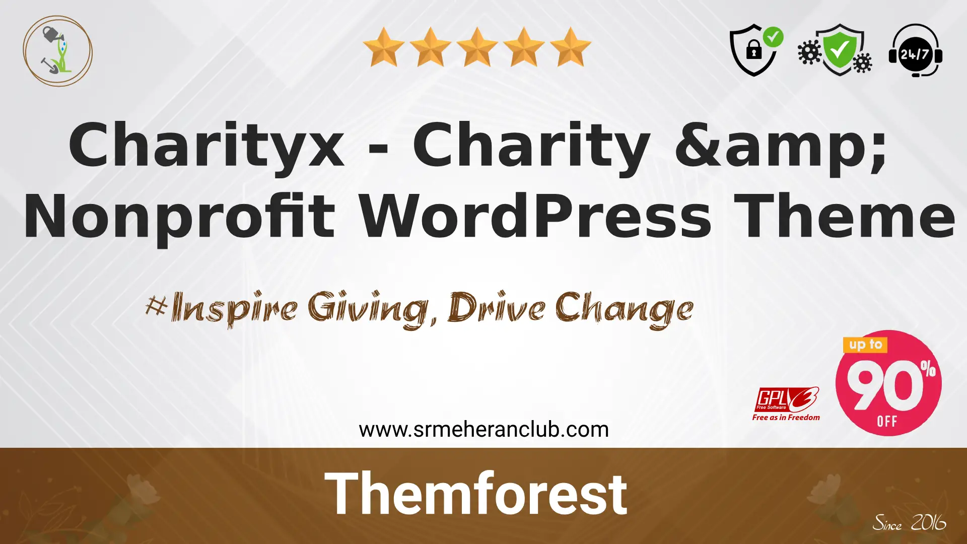 Charityx – Charity & Nonprofit WordPress Theme — Theme by Themeforest