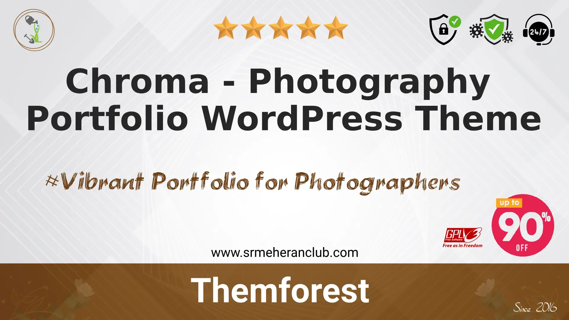Chroma – Photography Portfolio WordPress Theme