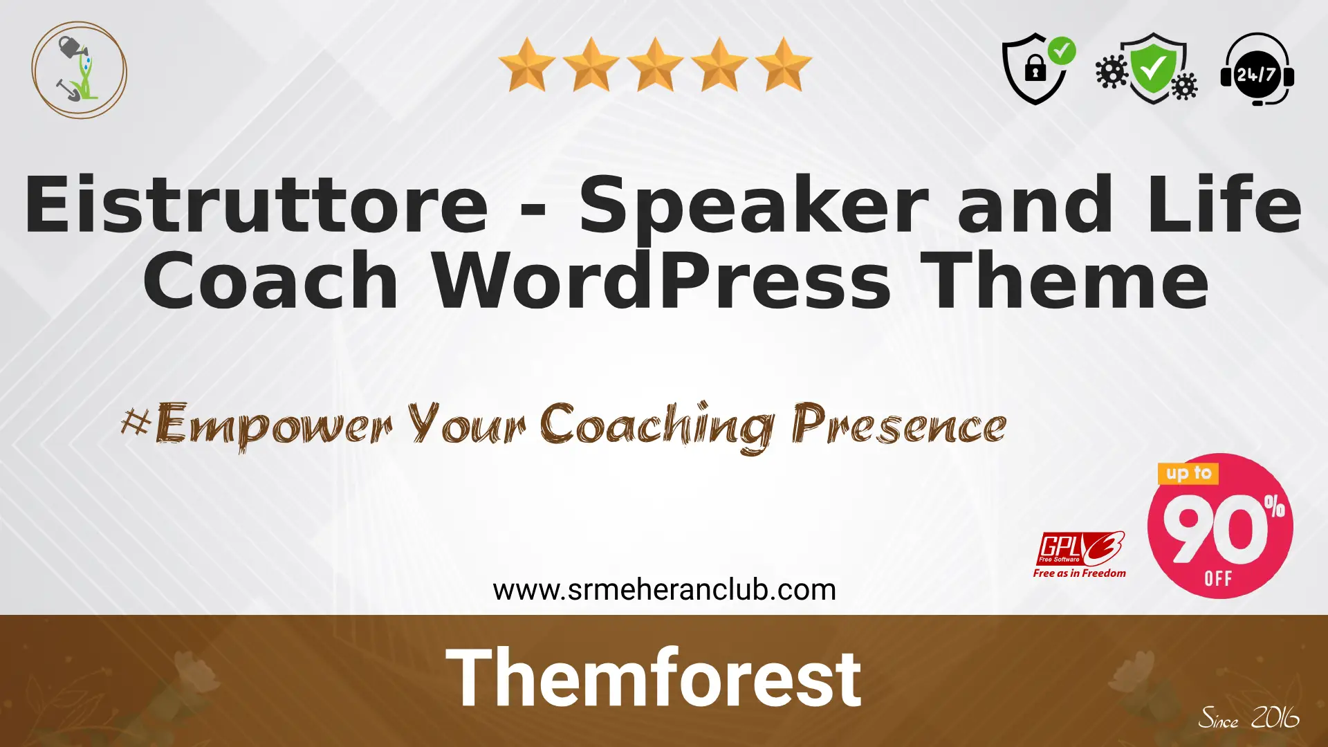 Eistruttore – Speaker and Life Coach WordPress Theme — Theme by Themeforest