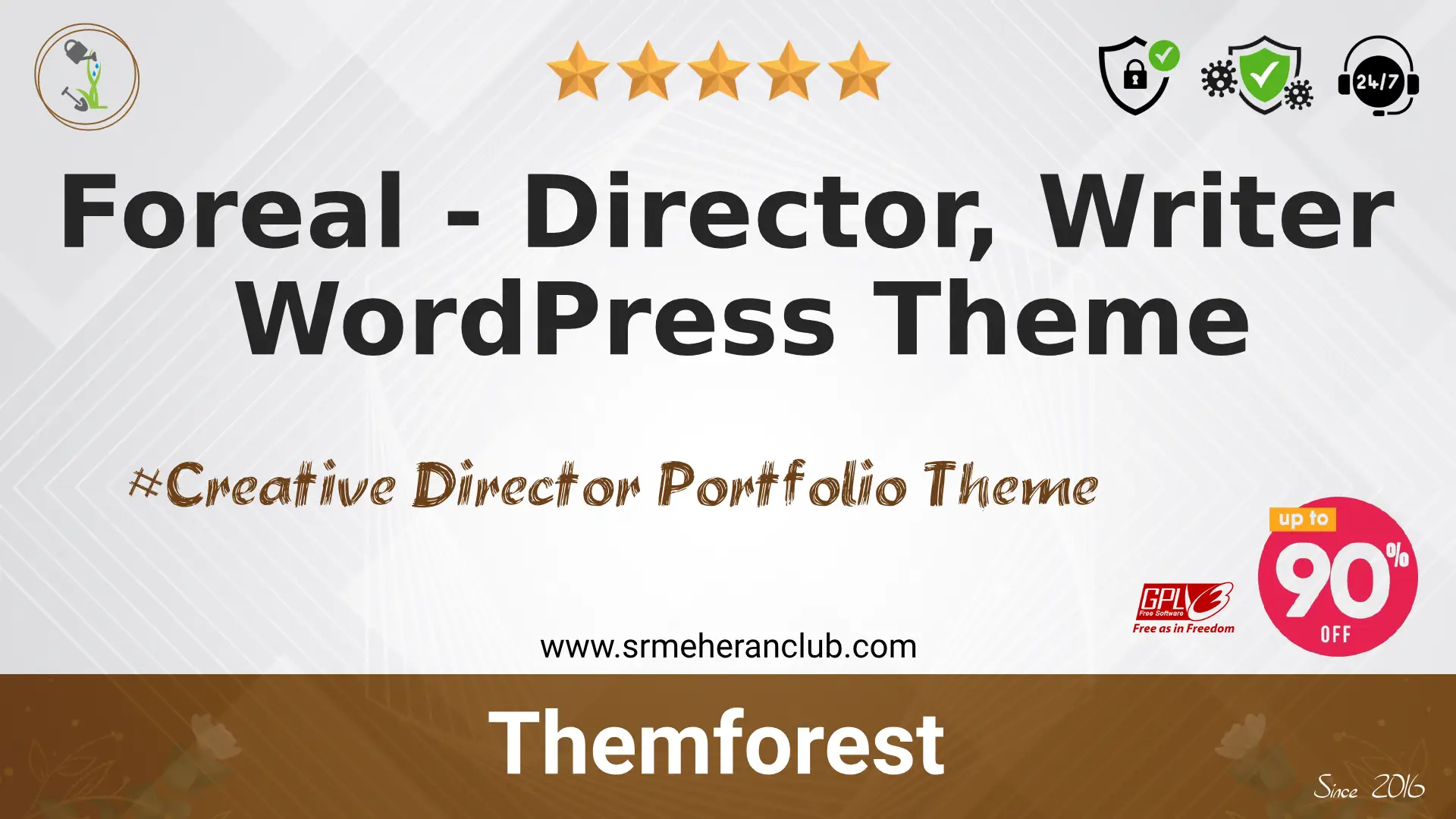 Foreal – Director, Writer WordPress Theme — Theme by Themeforest