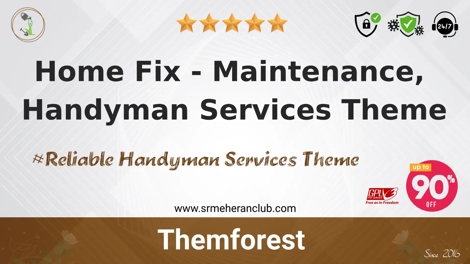 Home Fix – Maintenance, Handyman Services Theme