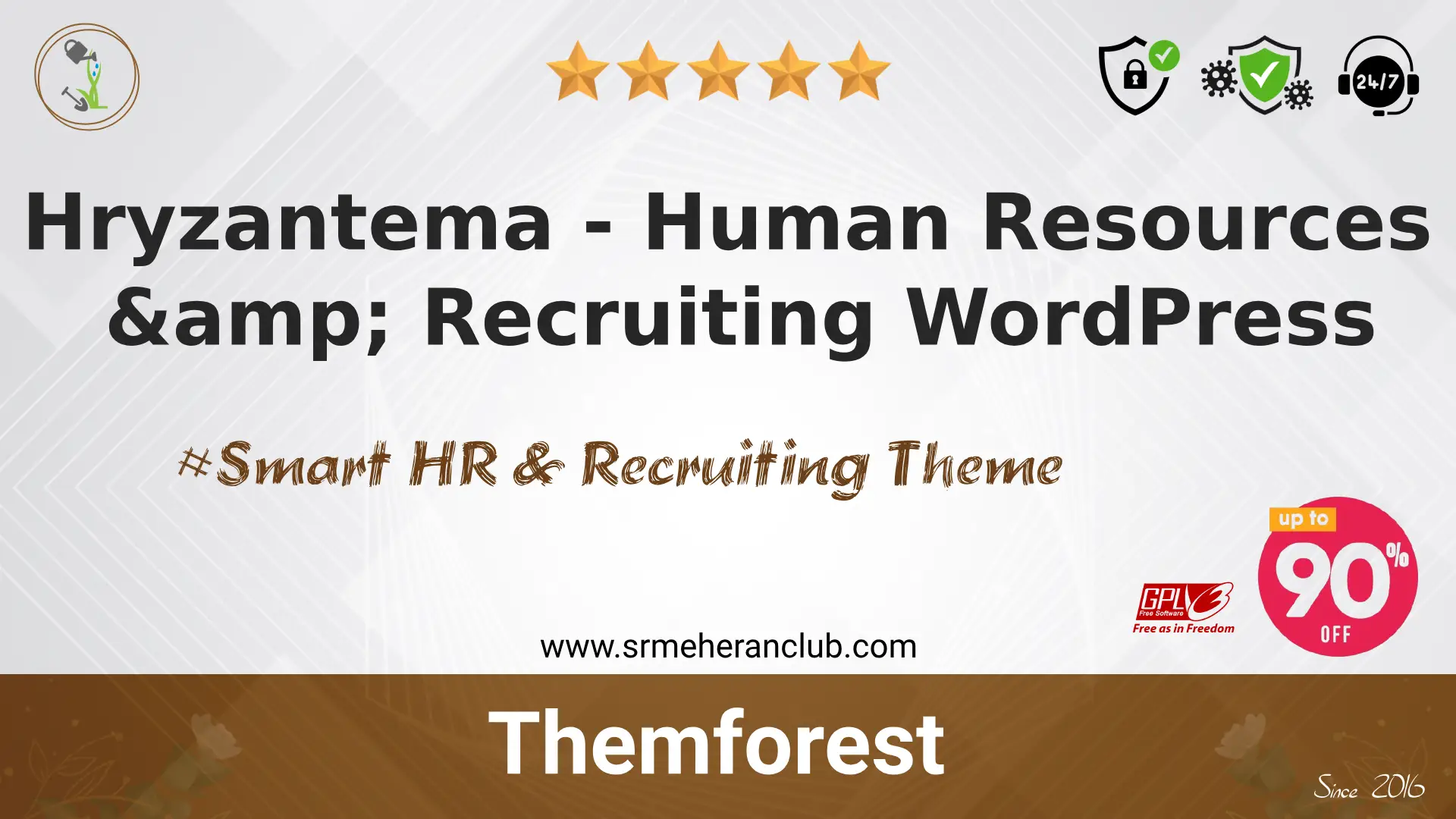 Hryzantema – Human Resources & Recruiting WordPress — Theme by Themeforest