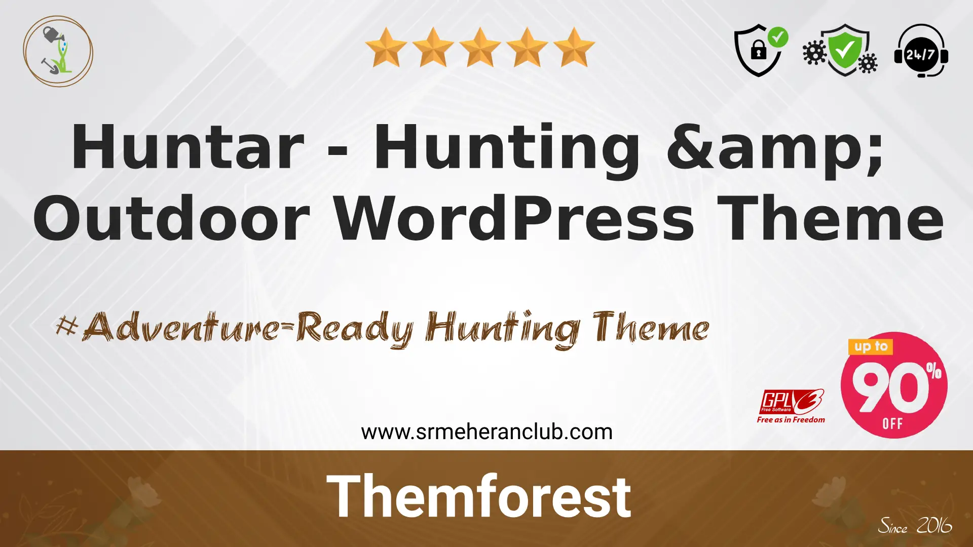 Huntar – Hunting & Outdoor WordPress Theme — Theme by Themeforest