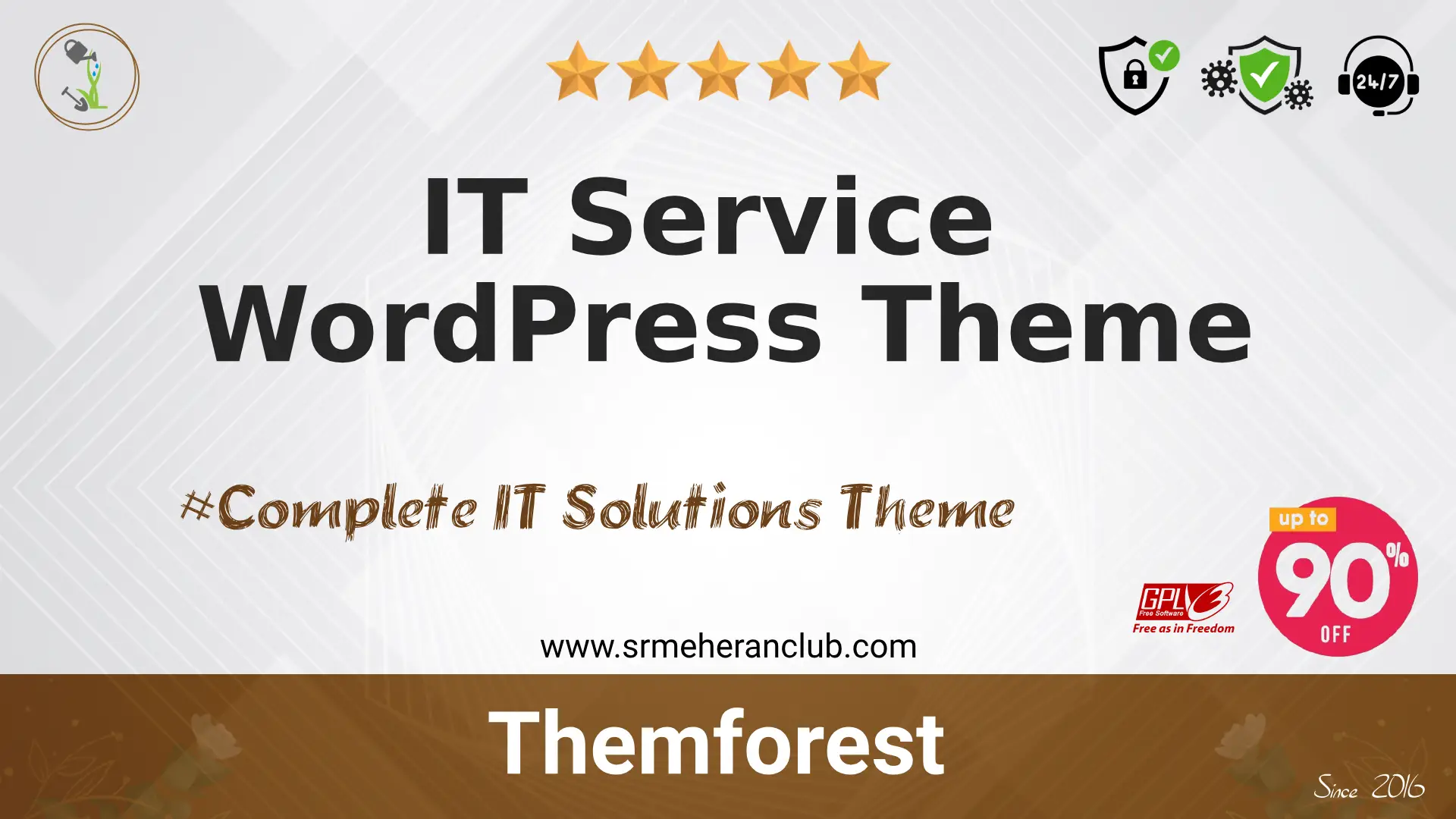IT Service WordPress Theme — Theme by Themeforest