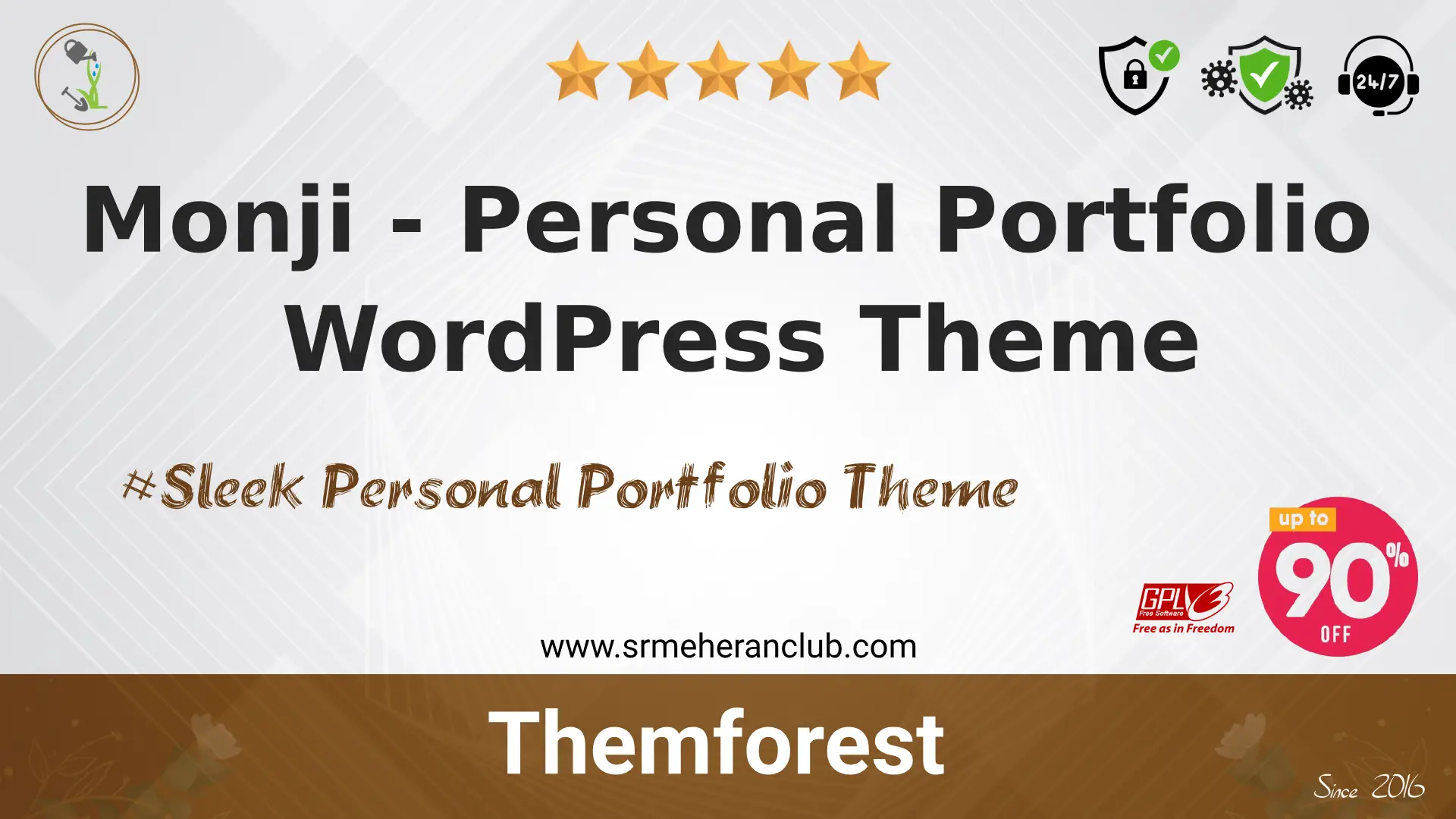 Monji – Personal Portfolio WordPress Theme — Theme by Themeforest