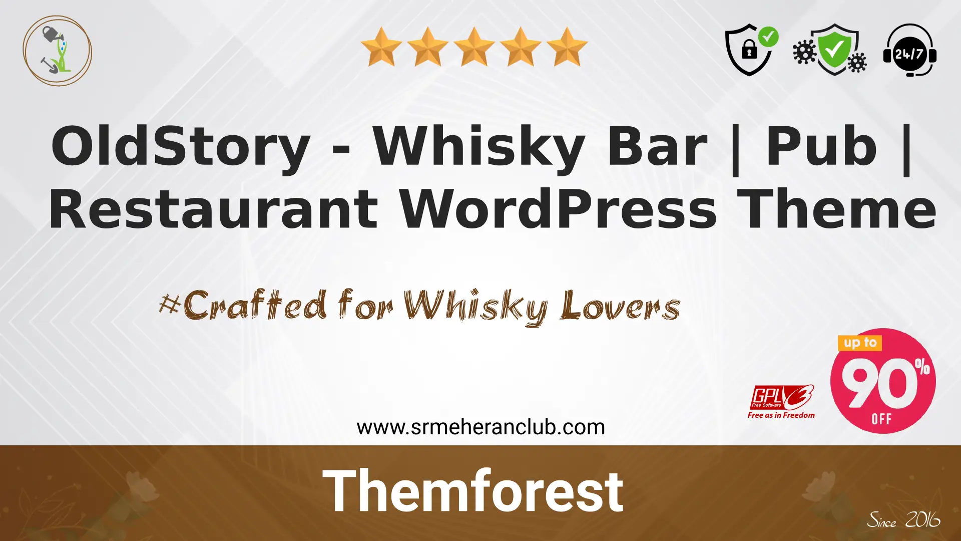 OldStory – Whisky Bar | Pub | Restaurant WordPress Theme — Theme by Themeforest