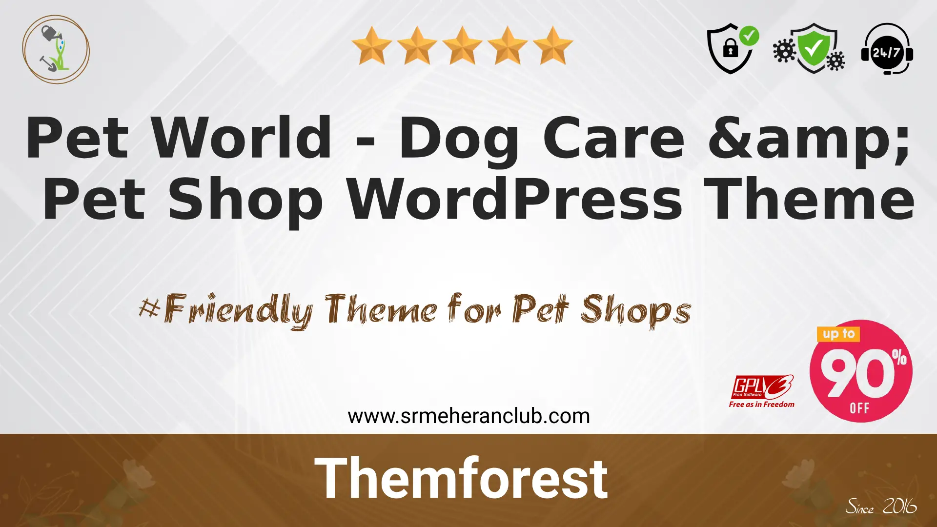 Pet World – Dog Care & Pet Shop WordPress Theme — Theme by Themeforest