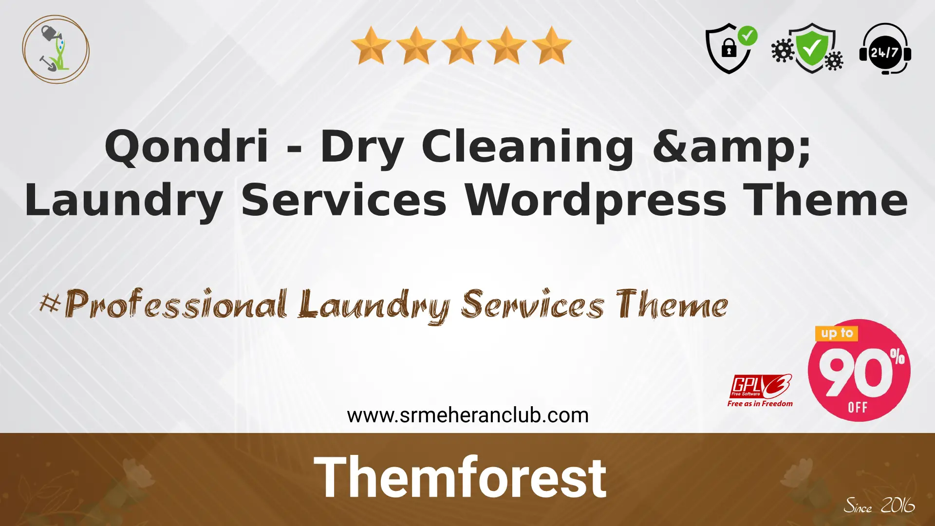 Qondri – Dry Cleaning & Laundry Services WordPress Theme — Theme by Themeforest