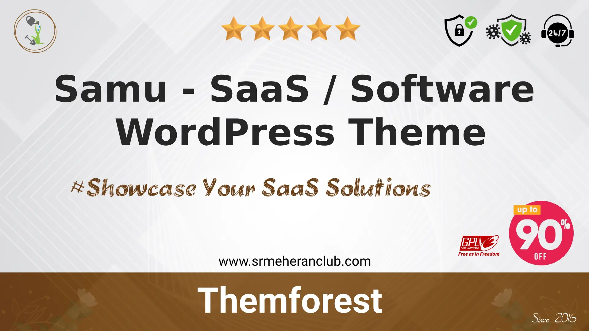 Samu – SaaS / Software WordPress Theme — Theme by Themeforest