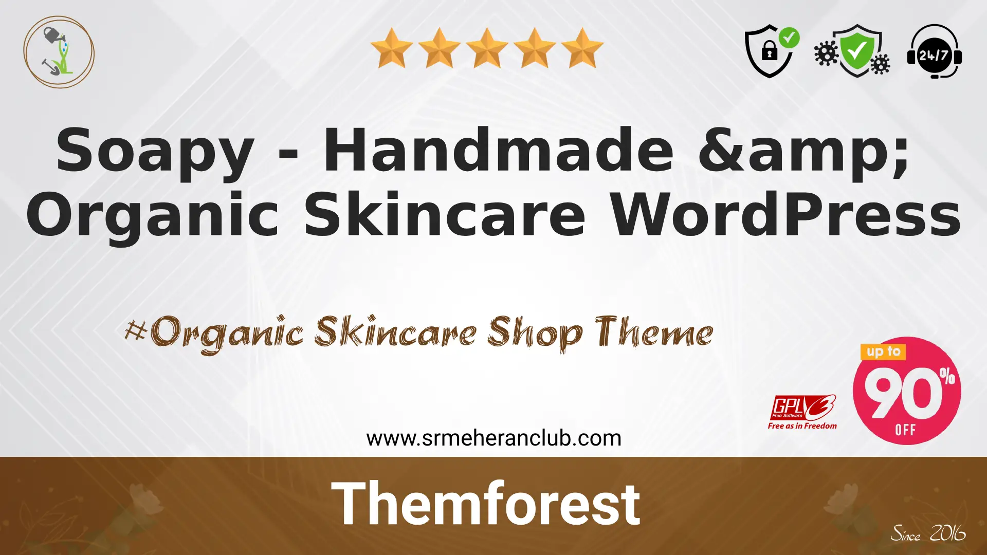 Soapy – Handmade & Organic Skincare WordPress