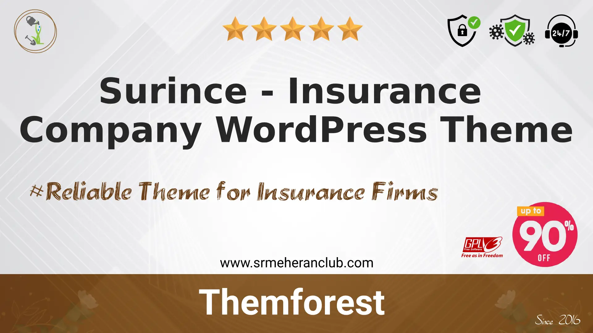 Surince – Insurance Company WordPress Theme — Theme by Themeforest