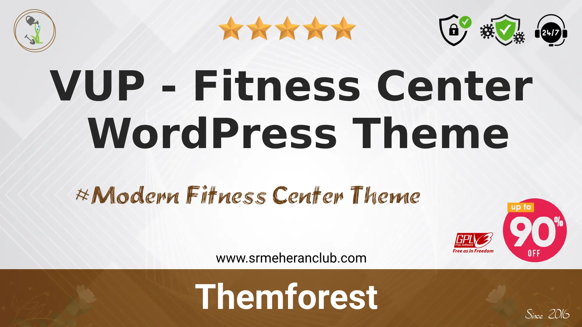 VUP – Fitness Center WordPress Theme — Theme by Themeforest