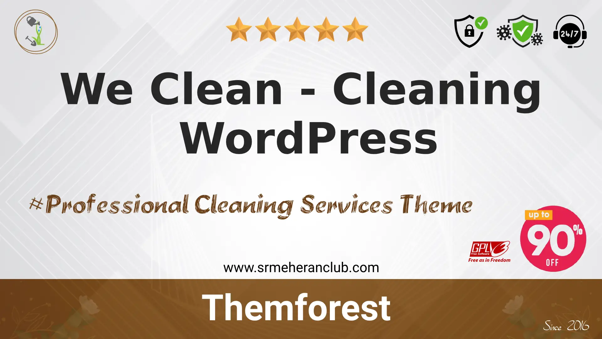 We Clean – Cleaning WordPress — Theme by Themeforest