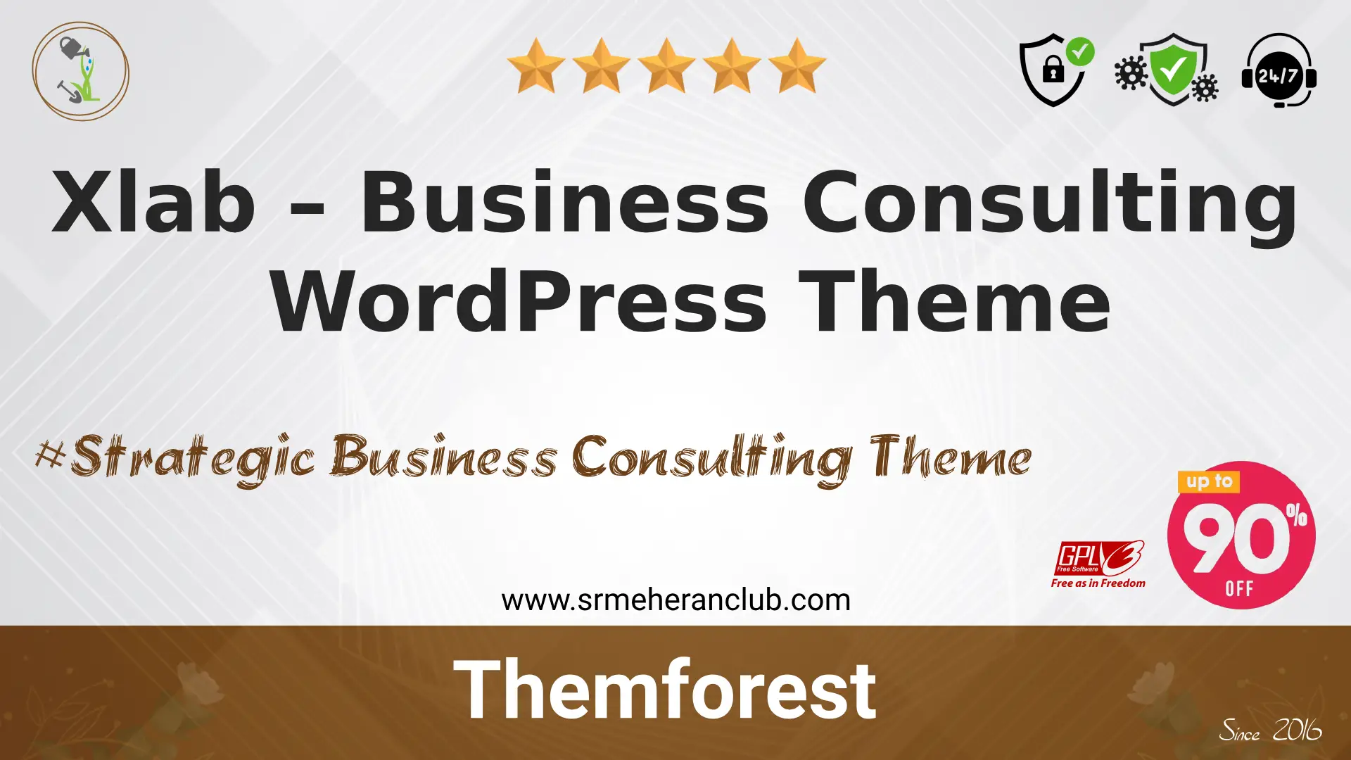 Xlab – Business Consulting WordPress Theme — Theme by Themeforest