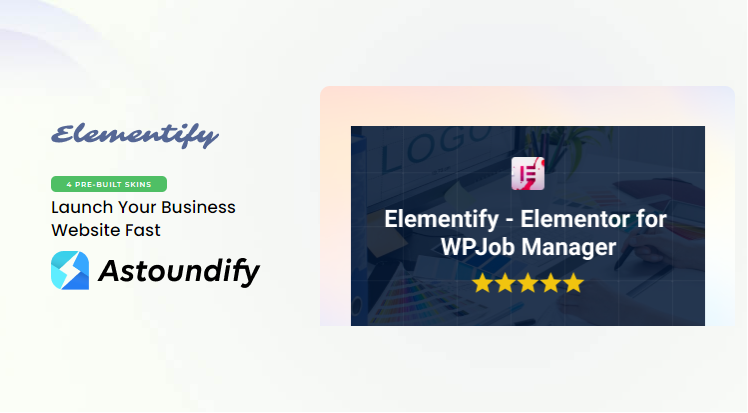 Astoundify – Elementor for WP Job Manager