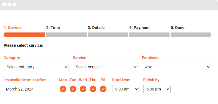 Bookly – Customer Groups