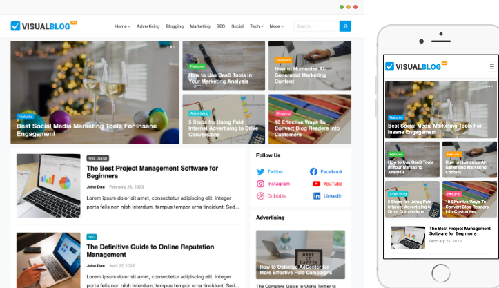 Product Image - VisualBlog Pro 1.0.8