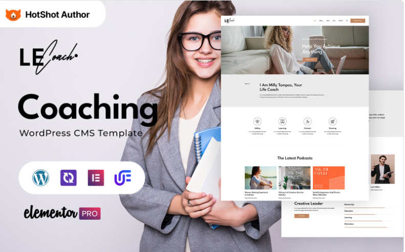 Product Image - Lecoach – Life Coaching WordPress Elementor Theme WordPress Theme Product Image - Lecoach – Life Coaching WordPress Elementor Theme WordPress Theme