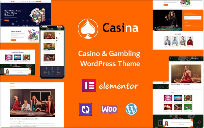 Product Image - Online Casino – Gambling & Betting WordPress Theme