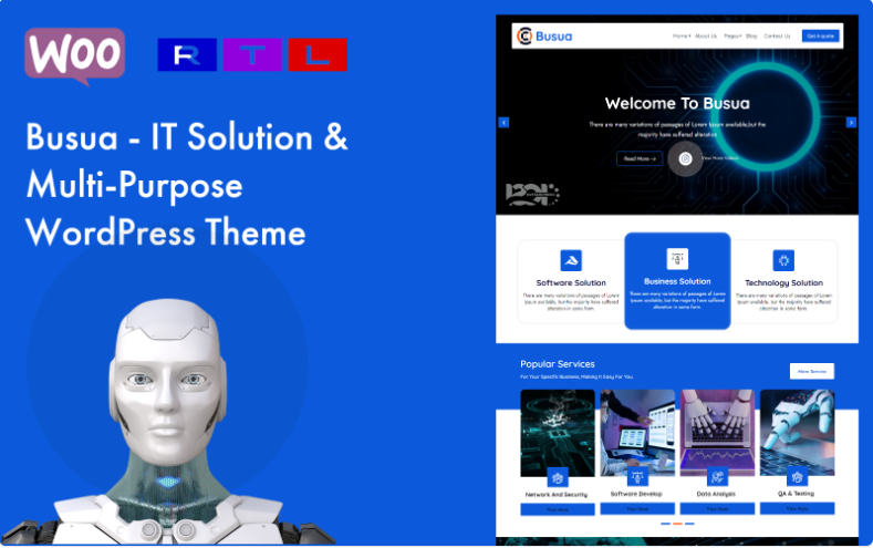 Busua - IT Solution & Multi-Purpose WordPress Theme