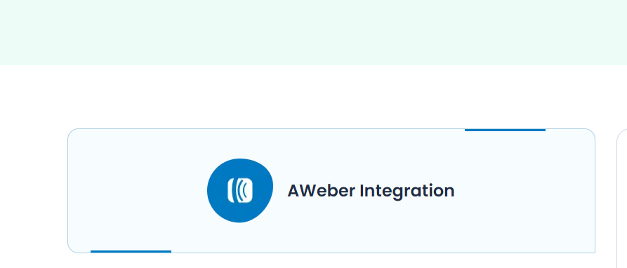 BookingPress Aweber Integration