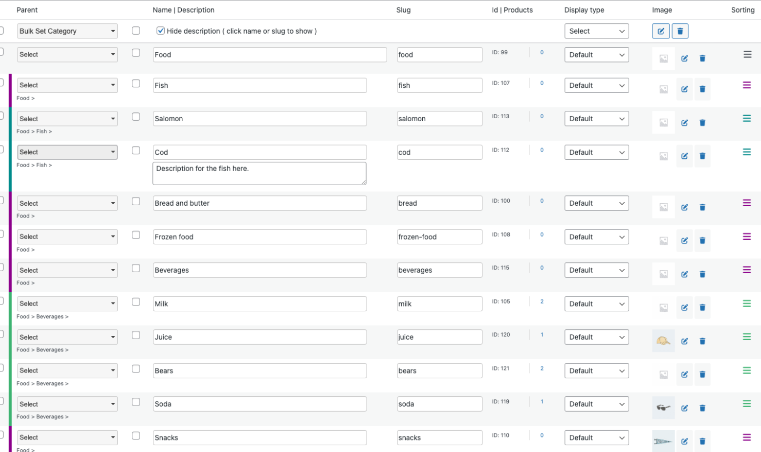 Product Image - Bulk Category Editor for WooCommerce 2.4.7