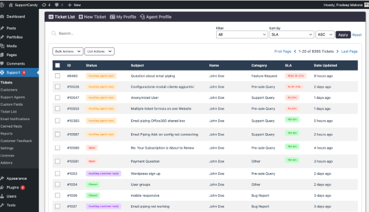 SupportCandy – Productivity Suite