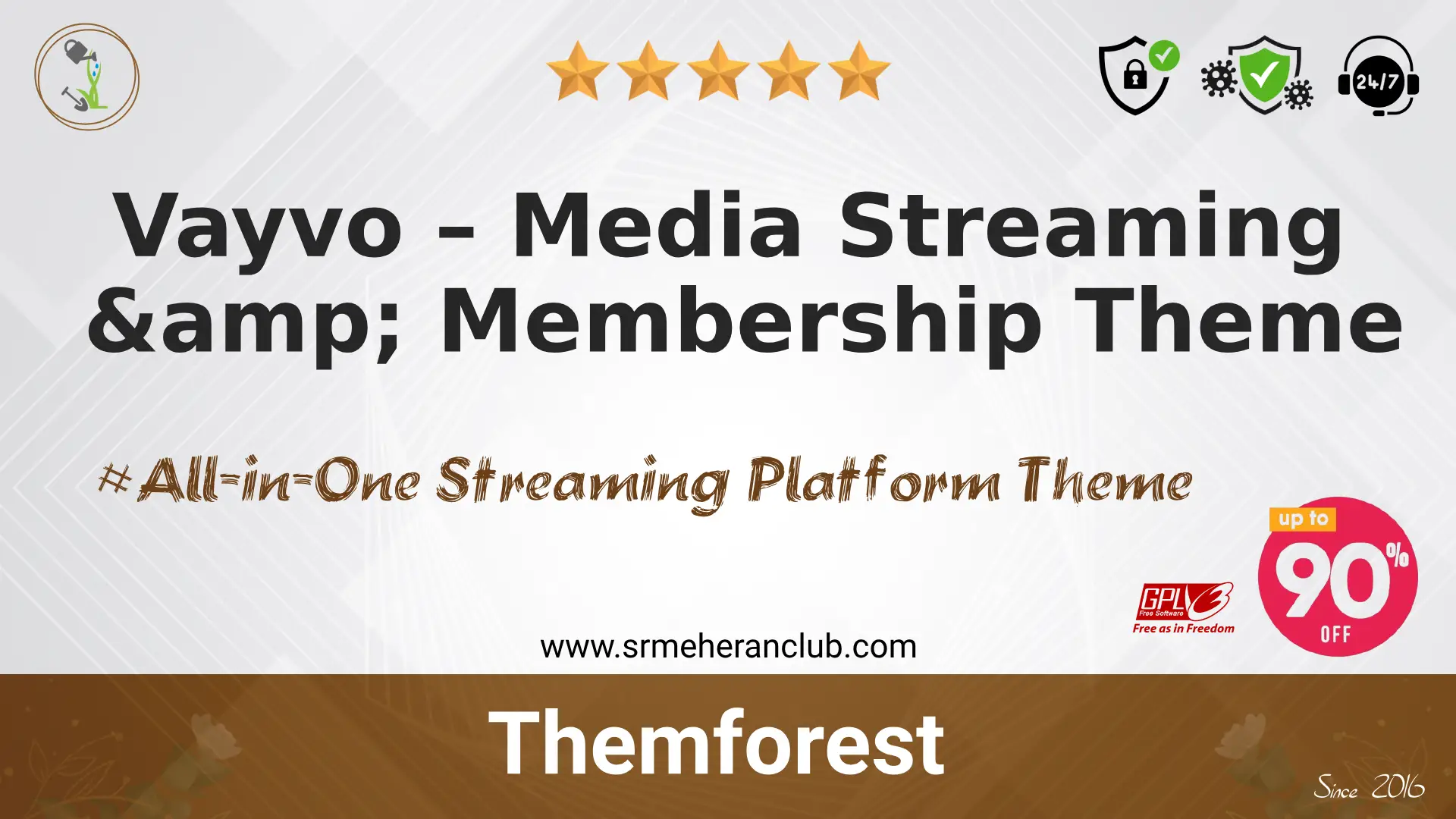 Vayvo – Media Streaming & Membership Theme — Theme by Themeforest