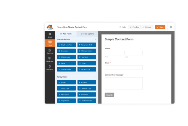 WPForms – User Journey