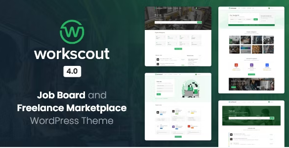 WorkScout - Job Board & Freelance Marketplace WordPress Theme 4.0.5
