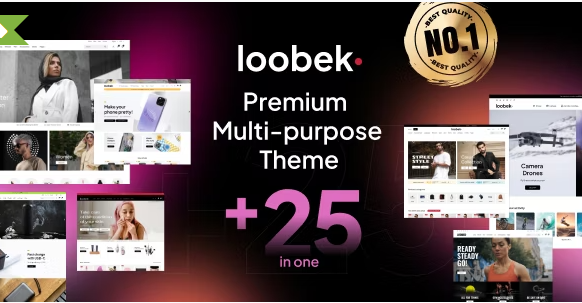 Loobek – Elementor Multipurpose WooCommerce Theme