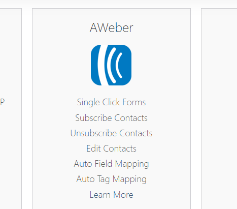 WS Form PRO – AWeber