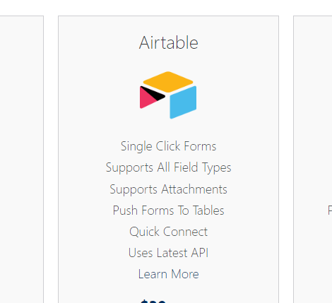 WS Form PRO – Airtable