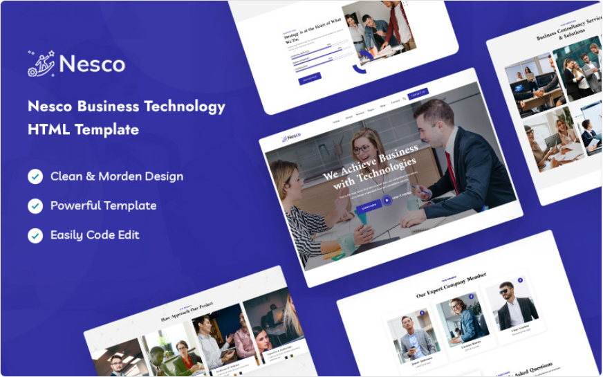 Azela – Digital Agency Service Website Template