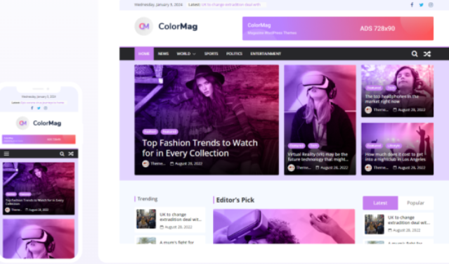 ThemeGrill – ColorMag Pro