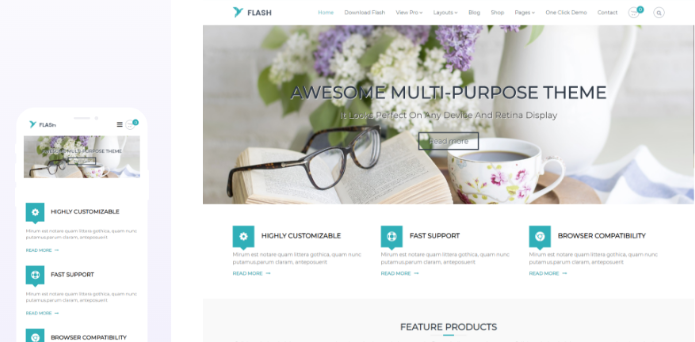 ThemeGrill – Flash Pro