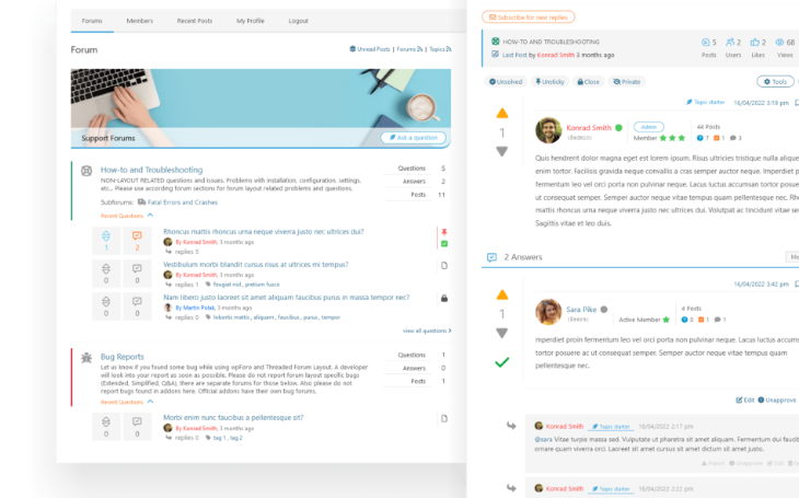 WPForo – Paid Memberships Pro