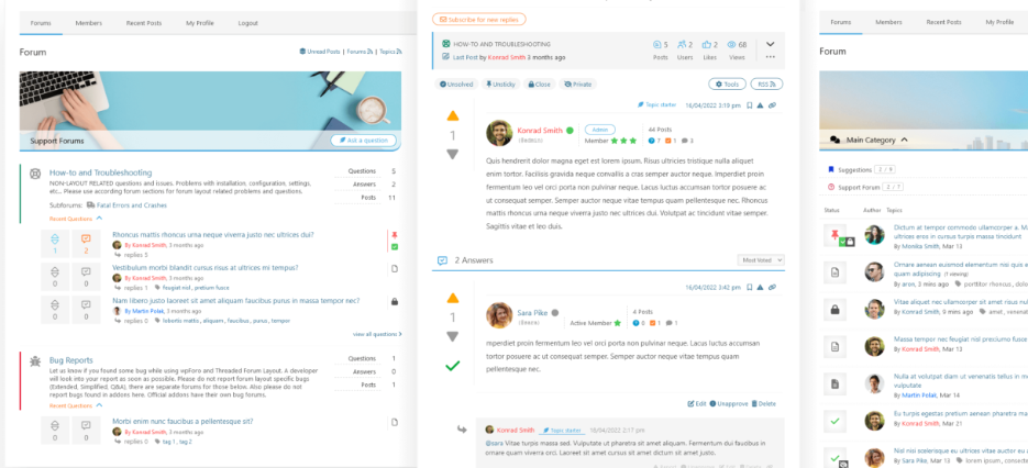 WPForo – Private Messages